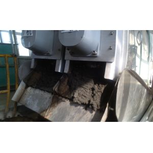 Power saving screw press sludge dewatering machine for Chemical Processing
