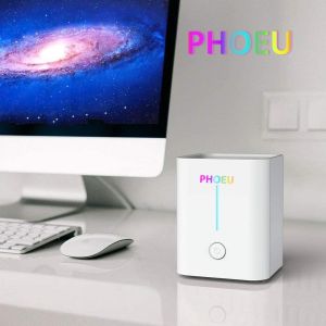 Mini purifier and air sterilizer with UVC LED disinfection and active carbon PM2