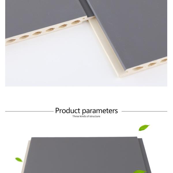 Moisture Proof WPC Fluted Wall Panels 1220*2440mm 1220*2600mm