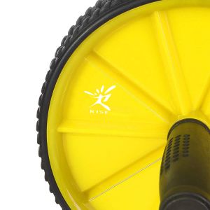Strength Training Equipment Unisex Ab Wheel Roller With 2 Configurable Wheels