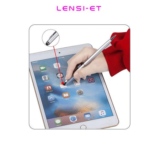 14.7CM Universal Stylus Pencil 2 In 1 Function Ball Point Stylus School