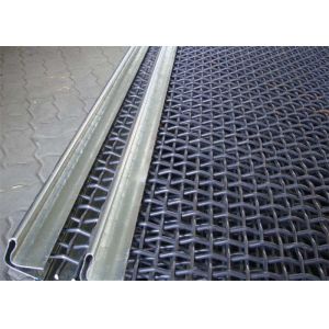 Corrosion Resistant Metal Galvanized Crimped Wire Mesh 3mm For Mining Sieving