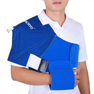 CE Cold Compression Device , Flexible Cryo Cuff Shoulder Wrap