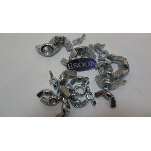 China DIN315 M3 Wing nut with rounded wings Grade 4.8 Zinc Plating,Carbon Steel on sale