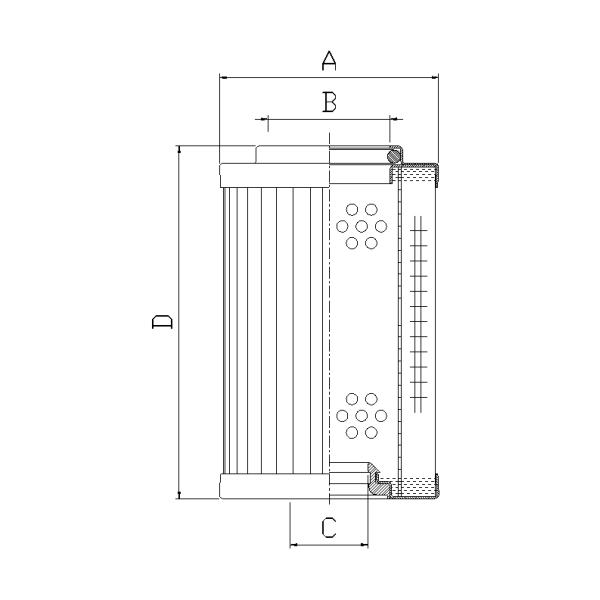 STAUFF Hydraulic Oil Filter RL-020L20B Important Glass Fiber for Optimal Performance