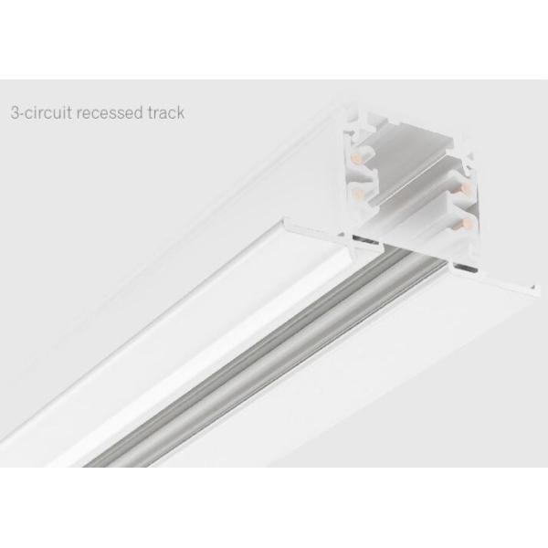 Quality Dimmable Aluminium LED Track Lights 3 Phase Rail Track Lighting 5 Years Warranty wholesale