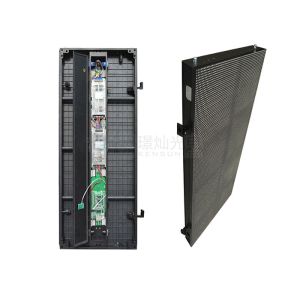 Cheap Synchronous 1R1G1B Led Screen Cabinet , High Resolution LED Display 500x1000x75mm for sale