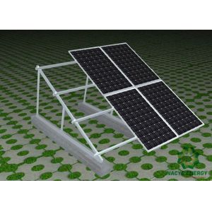 Robust Structure Flat Roof Solar Mounting System Corrosion Resistance Versatilit