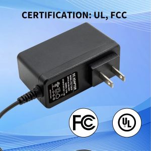 2A AC/DC Adapter 12V 2000Ma Power Supply UL Listed For LED Strip Lights GPS