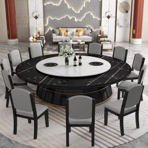 High End Custom Restaurant Furniture Large Round Table