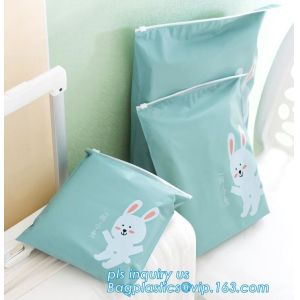 hanger hook slider zipper PP bikini packaging bag, Slider Zipper Pouch