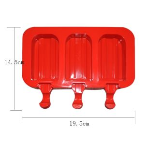 OEM / ODM Silicone Ice Pop Molds Stocked Custom Popsicle Molds
