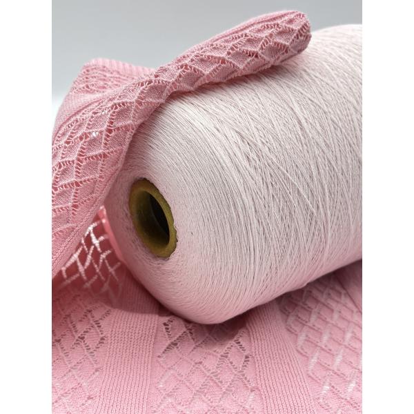 High Resilience 2/48NM Blending Covering Yarn For Knitting Shirting Sheeting