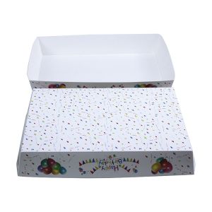 Customized Perforated Pizza Paper Loaf Pans High Temperature Resistant