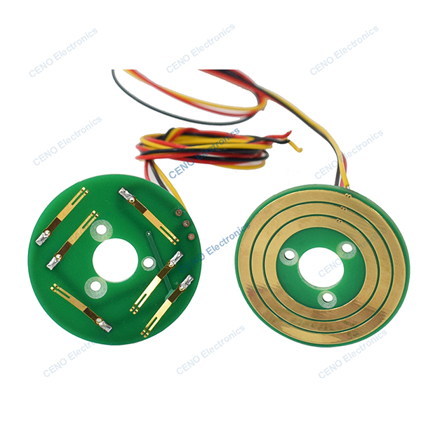 Quality Low Temperature Pancake Slip Ring with PCB-style  electric power for industry robot wholesale