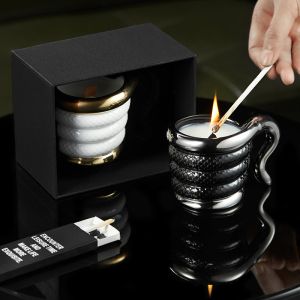 Ready To Ship In Stock Customized Ceramic Candle Holders For Customized