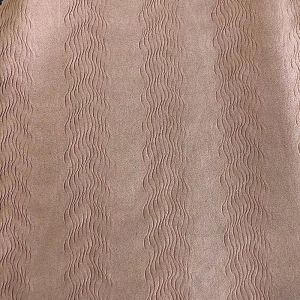 Elastane Stripe Textured Yarn Dyed Polyester Pleated Fabric 250gsm