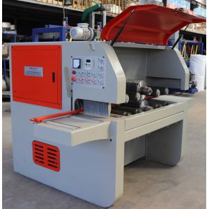 Double Spindle Multi Blade Rip Saw Machine For Log Planks Cutting