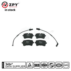 ZPY Brake Shoes with Linings for Audi A8 D4 VW Porsche 4H0698451A