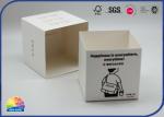 Matte Folding Carton Box With Custom Paper Tray Sponge Insert For Ink And Pen