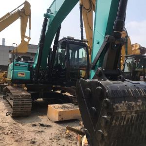 Original Japan Used Kobelco SK200 Excavator Large Crawler 20ton with Simple