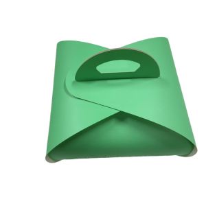 Paper Type Paperboard Customized Logo Cake Box Foldable Cardboard Packaging for