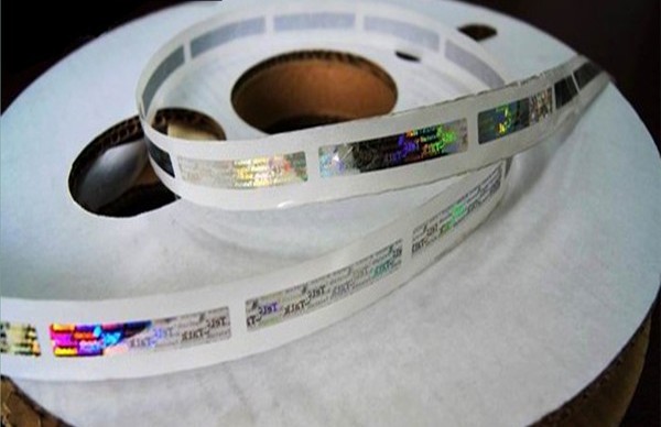 Quality 8*20mm 8*40mm Silver Zebra Pattern  Leopard Pattern Card Scratch Off Label wholesale