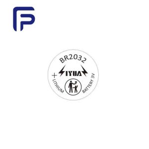 Button High Temperature Lithium Battery BR2032 CR2032HT Industrial