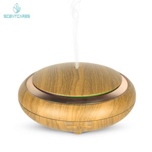 Bedroom Round 150 CFM Wood Aromatherapy Diffuser