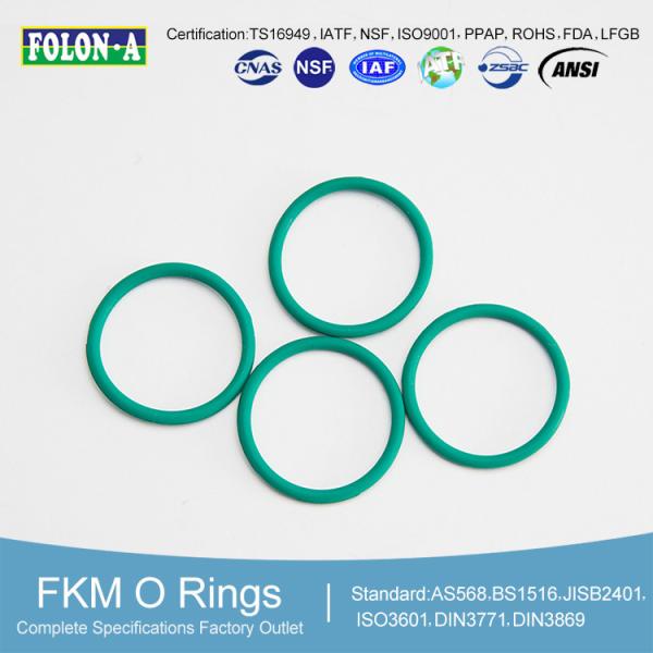 Oil And Ozone Resistant FKM O Rings For Extreme Temperature And Chemical