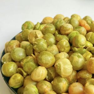 China Wholesale BRC OU KOSHER Certified Fried Snacks Garlic Flavor Green Peas on sale