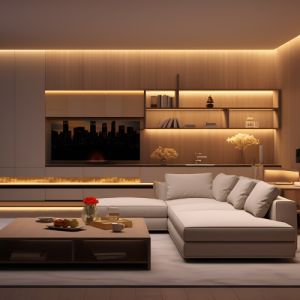 Oblique Reflection Luminescence Design LED Light Aluminium Profile A220EA