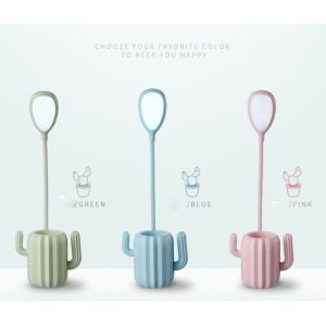 Cactus Pen Holder Table Lamp Portable LED 360 Degree Eye Protection Lamp