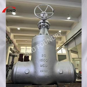 20 Inch Weld WC9 Gate Valve High Pressure API 600 Valve for High Temperature