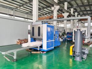 Cheap Fully Automatic Type Plastic Tear Pop Up Sheets Interlocking Machine With One Labor for sale