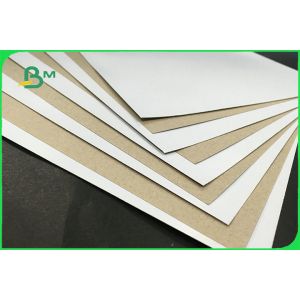 Recycled One Side Coated White Grey Back Duplex Board For Packing Box