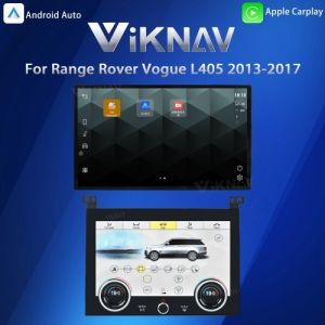 Viknav Car Radio AC Panel For Land Range Rover Vogue L405 2013-2017 Wireless