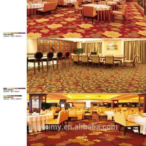 China jacquard printed nylon banquet hall carpet