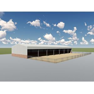 High Strength Steel Light Frame Construction Prefabricated Warehouse Steel