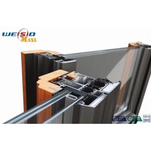 China Windows Aluminium Extruded Profile 12 Micro Anodizing Thickness on sale