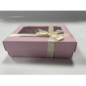 Cardboard 6 Macaron Packaging Magnetic Closure Macaron Gift Box