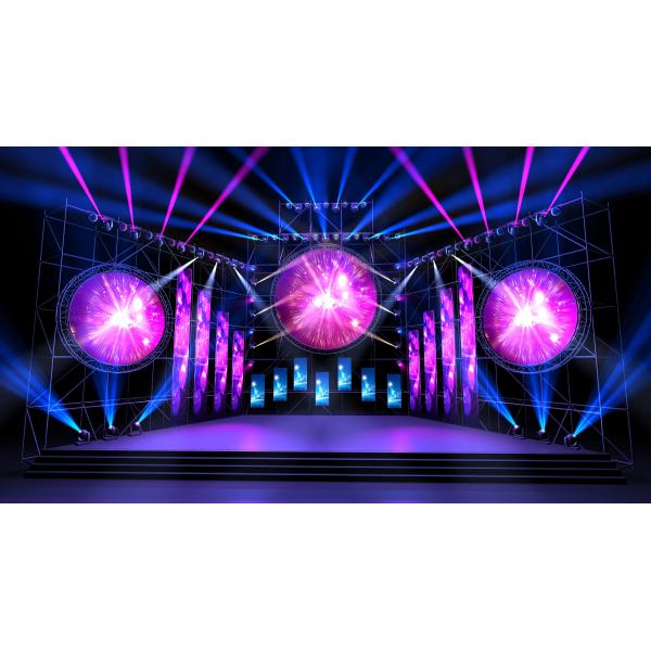 LED Beeye Lumen Moving Head Zoom And Rotation 19pcs 40W 4-In-1 Stage Light