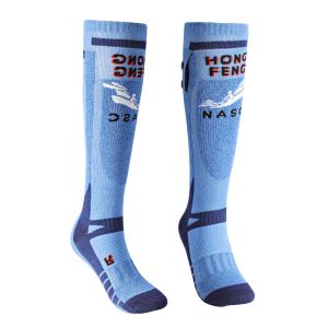 Rechargeable 4 Heating Settings Lithium Ion Self Heating Socks For Camping