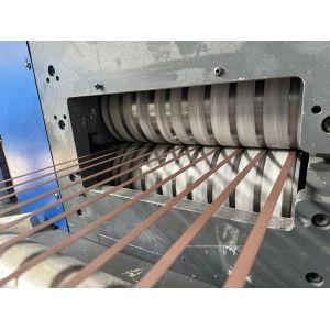 Polypropylene PP Strap Production Line With Recycled Material And PLC Control