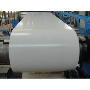 0.4*1000mm DX51D Prepainted Galvanized Steel Coil White Color Coated Qinyuan
