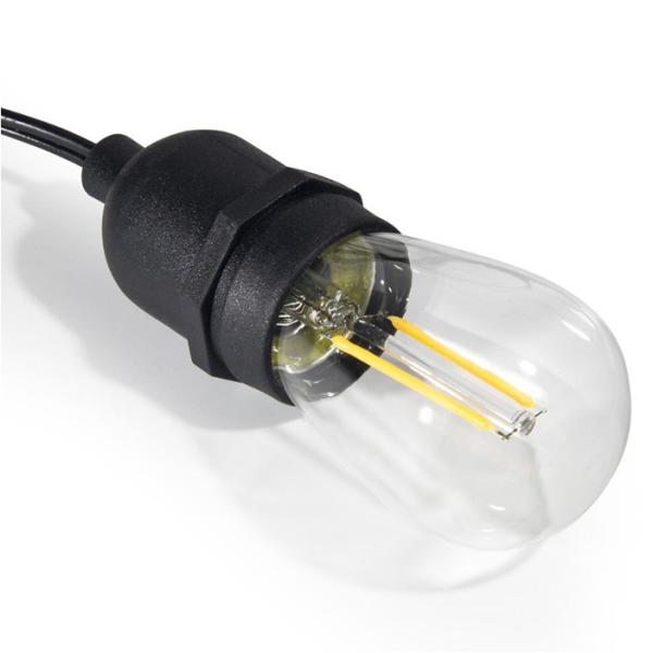 Wedding Lighting, E27 Base Hanging Sockets Outdoor Decorative S14 LED Bulb
