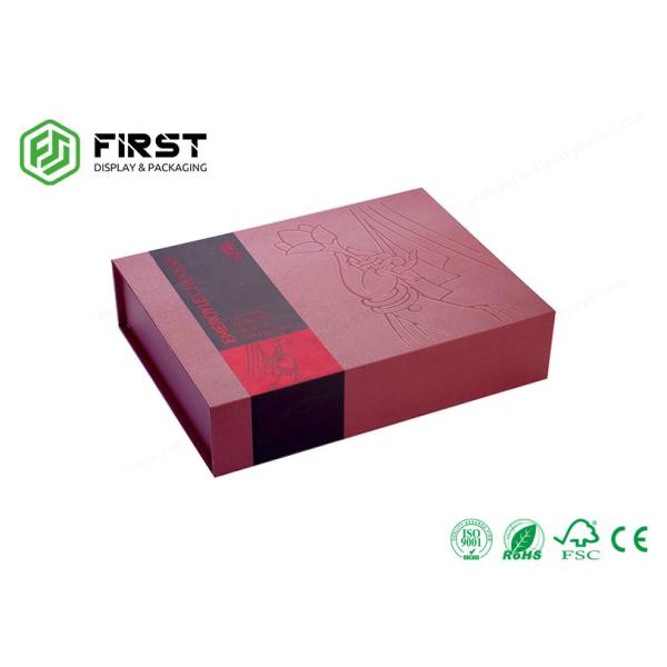 Custom Handmade Book Shaped Luxury Cardboard Gift Boxes Packaging With Logo