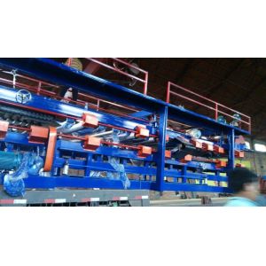 Cheap Cold Room Sandwich EPS Panel Production Line , Roll Forming Machine 13 Rows Rollers for sale