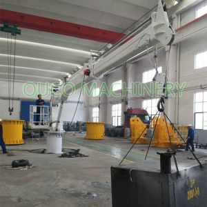 2t Small Marine 10m Telescopic CCS Ship Deck Cranes