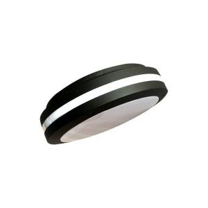 Emergency LED bulkhead light surface mounted with Motion sensor Black housing 3